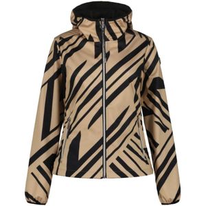 Luhta Ahvionsaari Soft Shell Jas Dames Bruin Dessin S/36