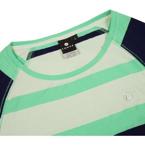 Luhta outdoor T-shirt Hadli groen/zwart/wit