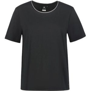 Luhta Inkula Casaul T-shirt Dames Zwart S/36
