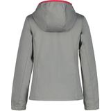 Icepeak - Kaneohe - Softshell Jack - Grijs/Rood - Ademend en Waterdicht