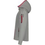 Icepeak - Kaneohe - Softshell Jack - Grijs/Rood - Ademend en Waterdicht