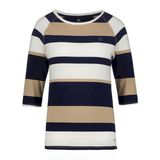 LUHTA - Hadli - T-shirt - Blauw - Korte Mouw - Dames