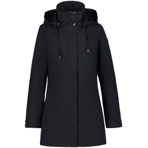 Outdoor Ventures Jas voor dames, waterdicht, ademend, softshelljas, overgangsjas, winddichte regenjas, functionele jas met capuchon, darkcyaan., M