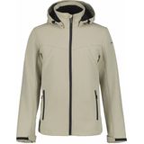 Icepeak - BRIMFIELD - Softshell-jack - Grijs - Met Afneembare Capuchon