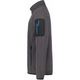 ICEPEAK Outdoorjas 'BREDSTEDT'  roestbruin / zwart