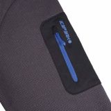 ICEPEAK Outdoorjas 'BREDSTEDT'  roestbruin / zwart