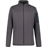 ICEPEAK Outdoorjas 'BREDSTEDT'  roestbruin / zwart