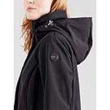 LUHTA - Iloniemi - Outdoorjas - Zwart - Afneembare Capuchon - Waterafstotend