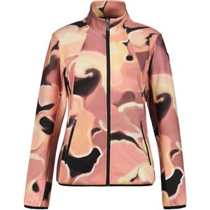 Luhta - Auttoinen - Fleece Sweater - Oranje - Met Rits