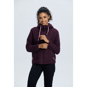 Icepeak - AALET - Fleecejack - Plum - Sportief