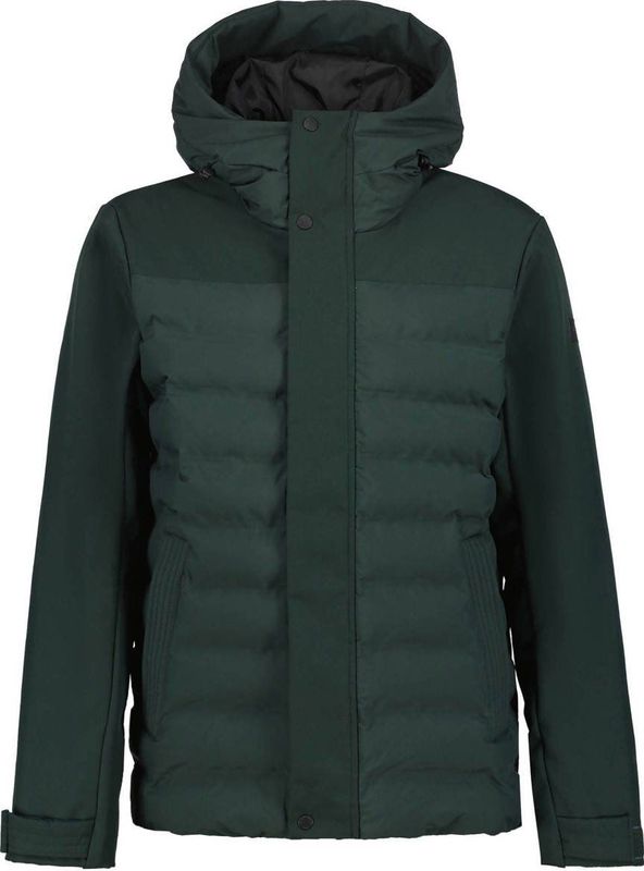 Icepeak - Albers - Donkergroene Jas - Heren - Waterdicht - Ademend