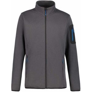 ICEPEAK Outdoorjas 'BREDSTEDT'  roestbruin / zwart