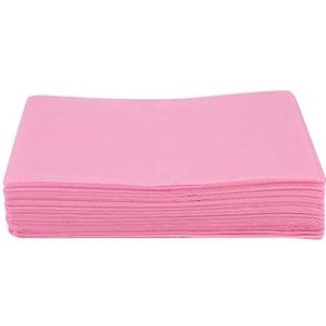 ANGGREK Massagetafellaken Set Wegwerp Niet-geweven Laken Waterdicht Bed Cover voor Salon SPA Tattoo Massagetafel Hotels (roze)