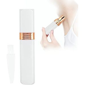 Mini Elektrische Haarverwijderaar, Mini Elektrische Haarverwijderaar, Voor Vrouwen, Vrouwen Pijnloos For Haarverwijderingsapparaat(Parelwit)