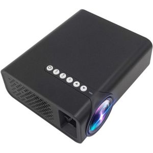 YG520 1800 lumen HD LCD-Projector  ingebouwde spreker  lees U kunt schijf  mobiele harde schijf  SD Card  AV sluit DVD  Set-top box. (Zwart)