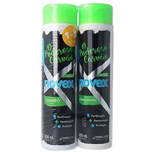 NOVEX The Powerful Charcoal Pack Detox (shampoo/conditioner), uniek, standaard