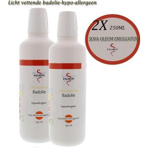 Fagron- Soya oleum emulgatum- badolie- 2x 250ml