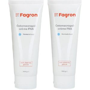 Fagron-cetomacrogolcreme- FNA- 2x 100 gram - Normale huid