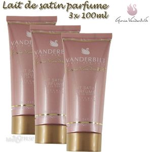 Gloria Vanderbilt- Bodylotion - 3x 100ml in een tasje