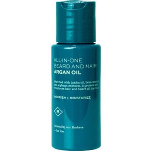 Barberino’s - All-in-One Beard and Hair Argan Oil - Baardverzorging - 50 ml