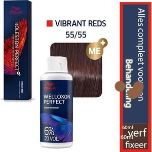 Koleston Perfect ME+ 55/55  met een flesje Welloxon Perfect 20V 6% 60ML (ORIGINAL)