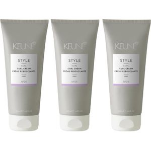 Keune Style - Curl Cream - 3 x 200ml