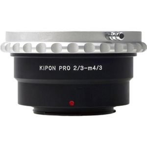 Kipon 22357 Objectiefadapter Adapter voor: 2/3 - micro 4/3
