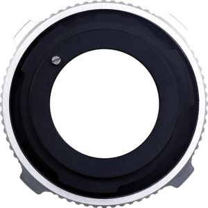 Kipon Adapter voor 2/3 naar1/2, Lensadapters, Zilver, Zwart
