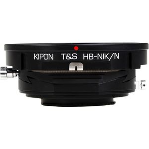 Kipon T-S Adapter voor Hasselblad naar Nikon F, Lensadapters, Zwart