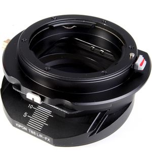 Kipon T-S Adapter voor Leica R naar Fuji X, Lensadapters, Zwart