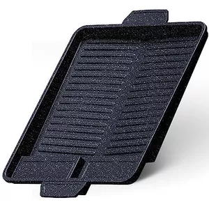 Premium Grill Attachment Grill Plate Grill Pan for Gas Cooker, Camping, Table Grill, Bulgogi Korea BBQ Square