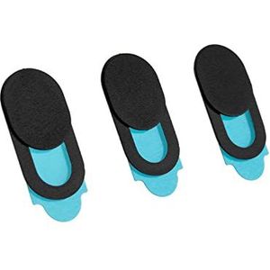 Lamptron Webcam Slide Cover, 3-stuk - zwart