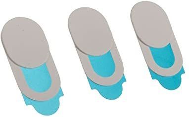Lamptron Webcam Slide Cover, 3-stuk - wit
