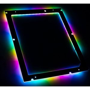 Lamptron mATX Moederbord ARGB LED Back Frame | Moederbord ARGB Verlichting