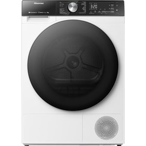 Hisense 5S Serie DH5S902BW Wasdroger met A+++ Energielabel - Warmtepompdroger - 9kg - ConnectLife - Basket Dry
