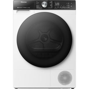 Hisense 5S Serie DH5S102BW -Wasdroger met A+++ Energielabel - Warmtepompdroger - 10kg - ConnectLife - Basket Dry