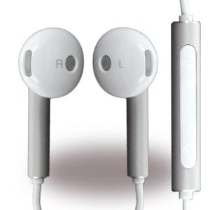 Huawei Am116 (Geen ruisonderdrukking, Bedraad), Koptelefoon, Wit, Zilver