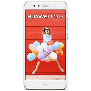 Huawei P10 Lite Smartphone, ontgrendeld, 4G, 5,2 inch, 32 GB, nano-sim, Android, wit