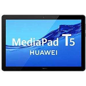Huawei Mediapad T5 WiFi Tablet-PC (25,6 cm (10,1 inch) Full HD-display, 32 GB intern geheugen (uitbreidbaar), 2 GB RAM, 5100 mAh accu), zwart