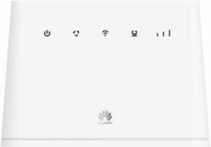 Huawei B311-221 LTE White draadloze router Gigabit Ethernet Single-band (2.4 GHz) 4G Wit