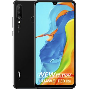 Huawei P30 lite New Edition 15,6 cm (6.15") Hybride Dual SIM Android 9.0 4G USB Type-C 6 GB 256 GB 3340 mAh Zwart