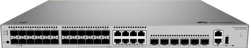 HUAWEI eKit S530-24ST4XE - Netwerkapparatuur - Zwart - 24 Poorten