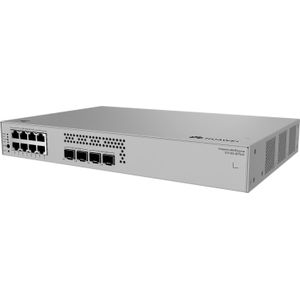 Huawei Datacommunicatie S310S-8P4JX S310S-8P4JX 8x10/100/1000BASE-T poorten 128 W PoE+ 2 (8 Havens), Netwerkschakelaar, Grijs