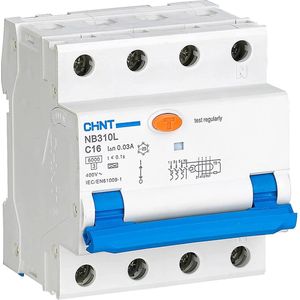 Chint - Aardlekautomaat - 20A - 30mA - 3-fase