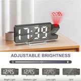 DCX-673 - LED Spiegelwekker - Modern Ontwerp - Temperatuurindicator - Elegant