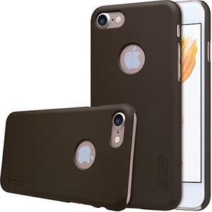 Nillkin Frosted Shield beschermhoes voor Apple iPhone 7 (harde schaal, om op te steken) bruin