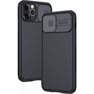 Nillkin Nillkin CamShield Pro Fall gepanzerte Tasche Abdeckung Kamera Schutz iPhone 12 Pro/iPhone 12 Schwarz Universal