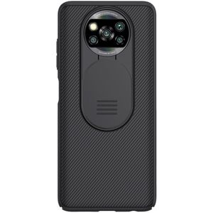 Nillkin CamShield Camera-beschermhoes voor Poco X3 / Poco X3 Pro, hard plastic, zwart, zwart, Nillkin CamShield camera-beschermhoes voor Poco X3 / Poco X3 Pro, hard plastic, zwart