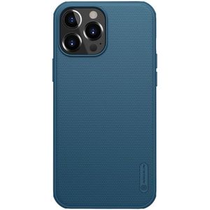 Nillkin Super Frosted Shield Pro Back Cover voor Apple iPhone 13 Pro Max blauw