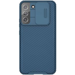 Nillkin CamShield Samsung Galaxy S22 Plus Hoesje Camera Slider Blauw